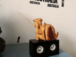 tortue en bois sculpter
