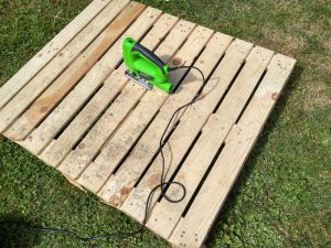 diy fauteuil palette