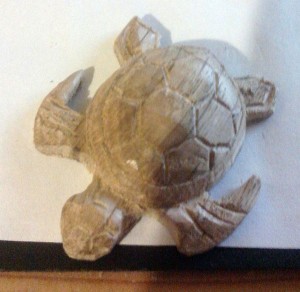 tortue bois sculpter simple