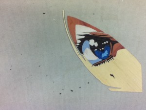 Assemblage marqueterie manga