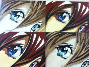 Marqueterie manga fini