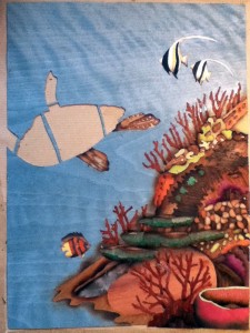 marqueterie cale tendu bois