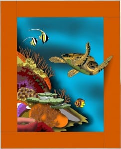 marqueterie ombrage photoshop